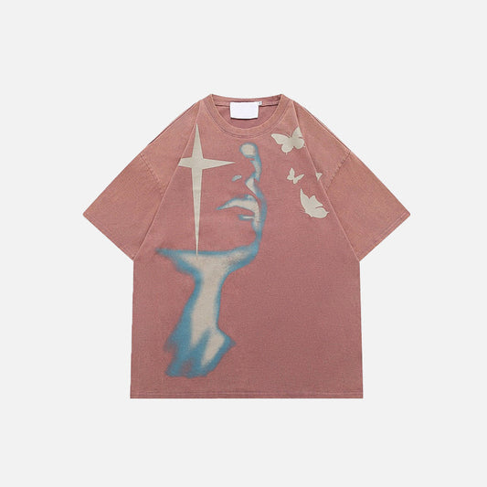 Face And Stars T-shirt