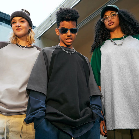 Inflation Raglan Sleeve Oversized T-Shirt