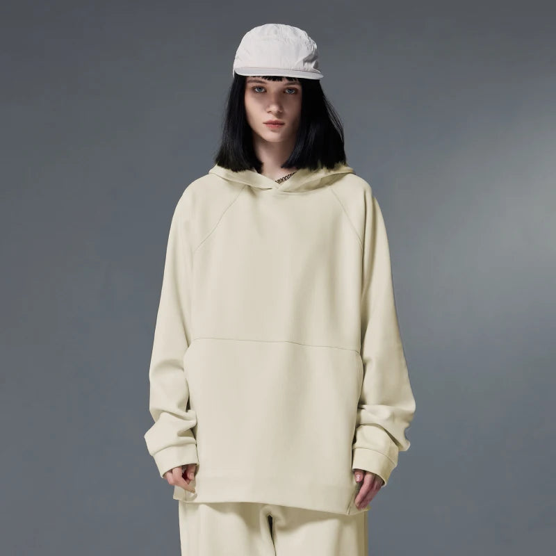High-Quality Inflation Fleece Blank Hoodie