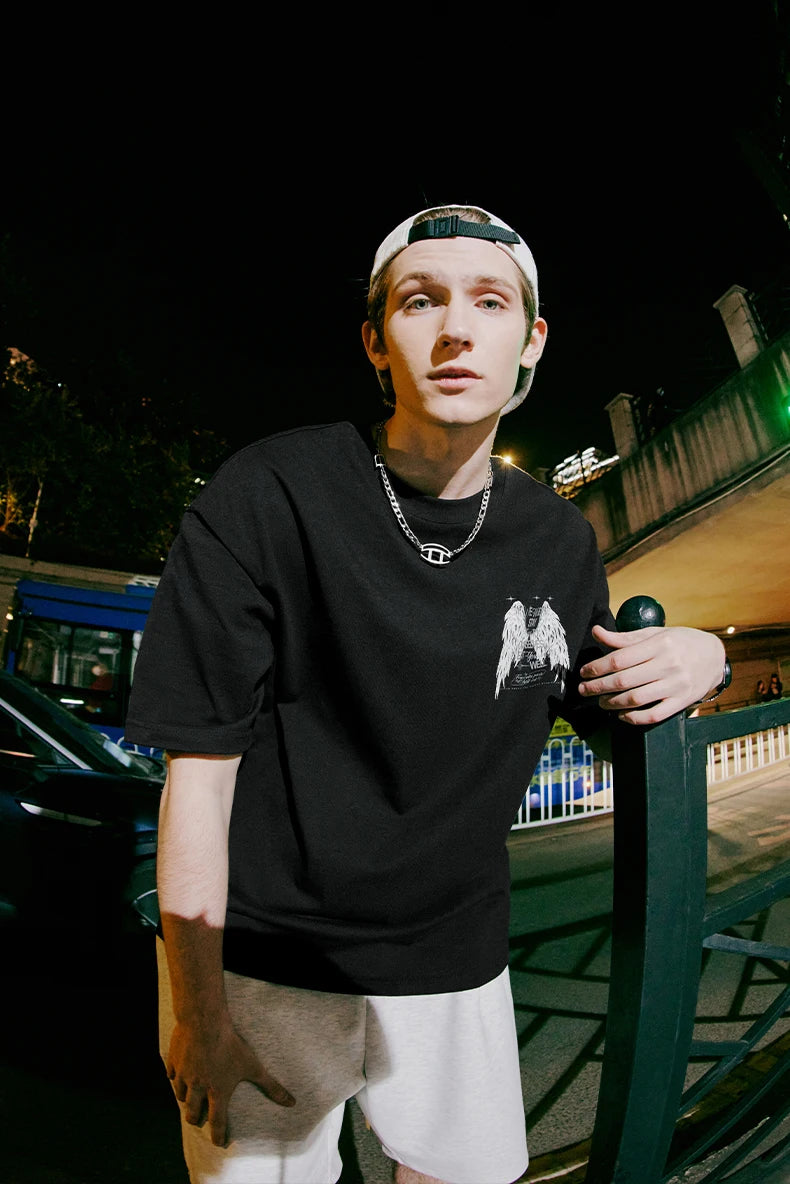 Luminous Glow-in-the-Dark Oversized T-Shirt
