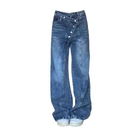 Vintage Y2K Style Wide Leg Jeans