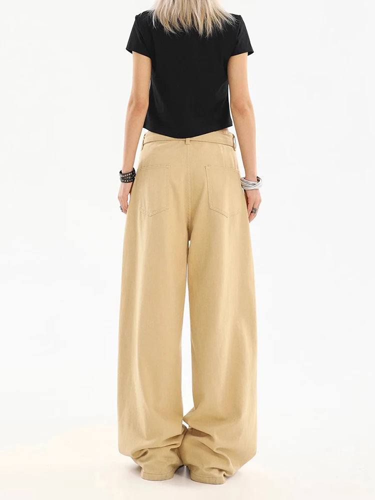 Vintage Loose Straight Wide Leg Jeans