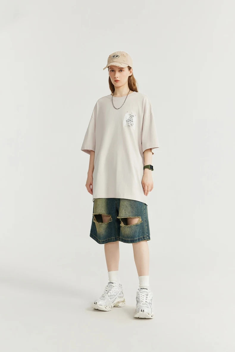 Luminous Glow-in-the-Dark Oversized T-Shirt