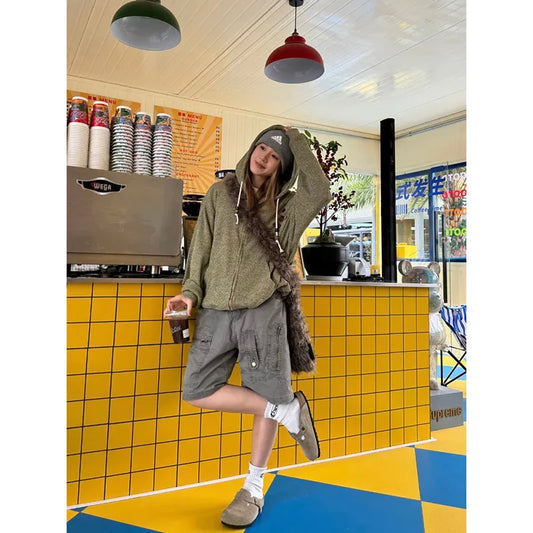 Vintage Oversize Baggy Cargo shorts