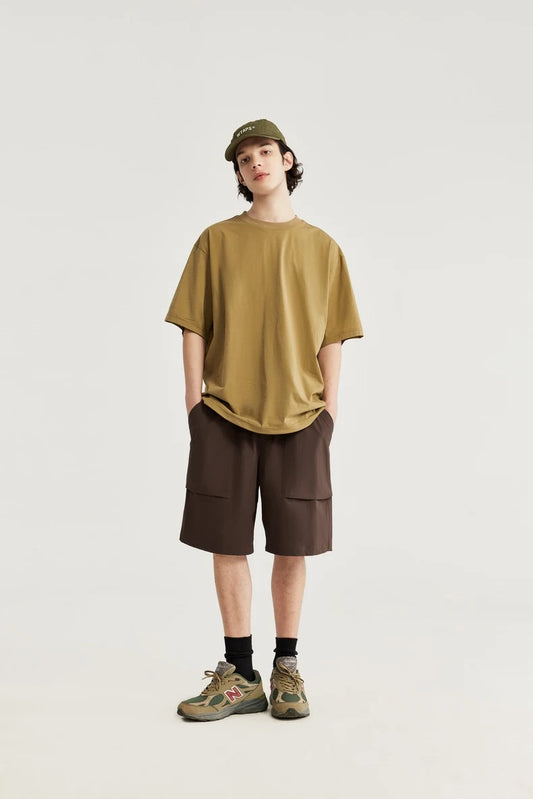 Breathable Lightweight Elastic Cargo Shorts