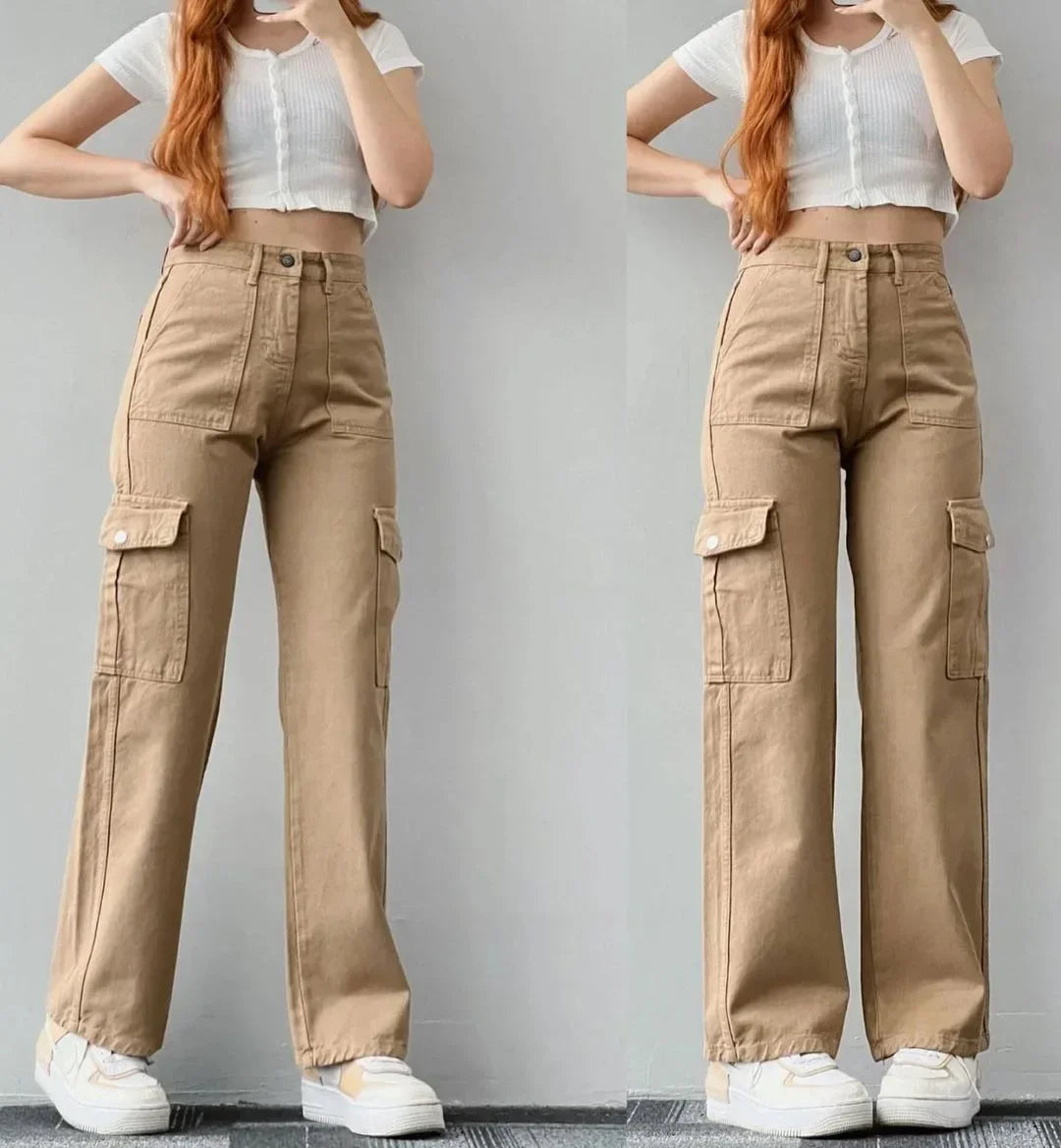 High Street Wide Leg Pants