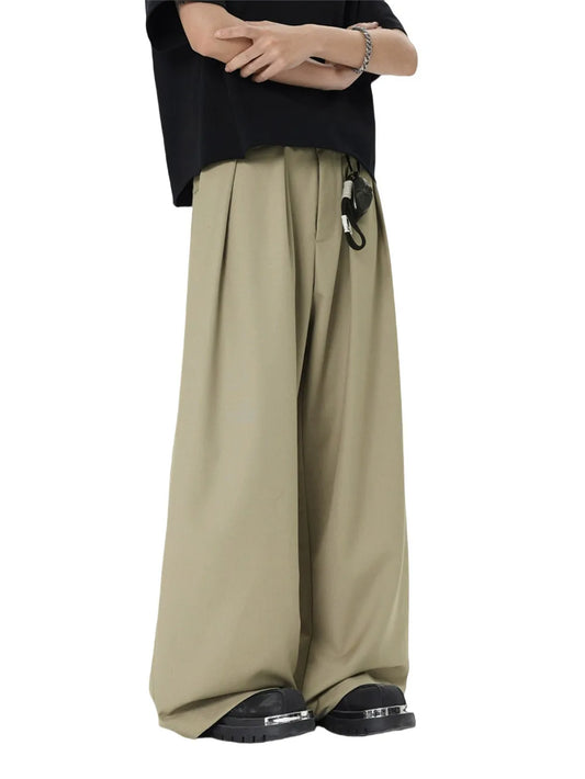 Vintage Pleated Suit Pants