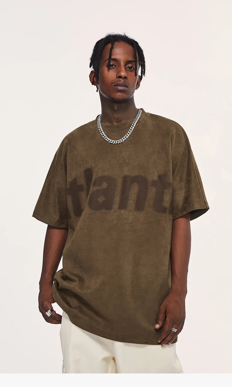 High Street Inflation Oversized Faux T-Shirt