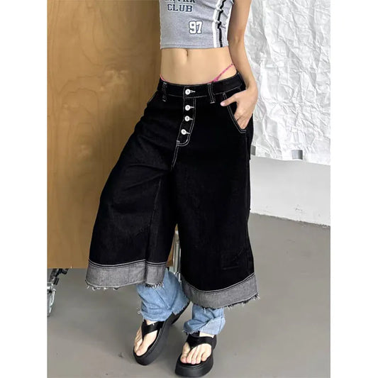 Vintage Low Rise Denim Shorts