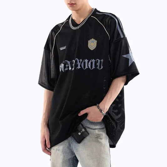 Breathable Retro Hip Hop Sports T-Shirt