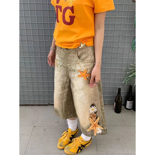 Vintage Khaki Cargo Women's Shorts