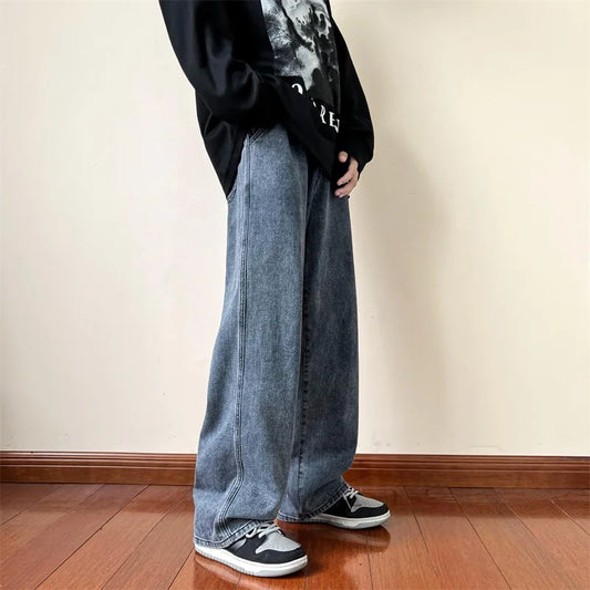 Baggy Korean Street Man Jeans