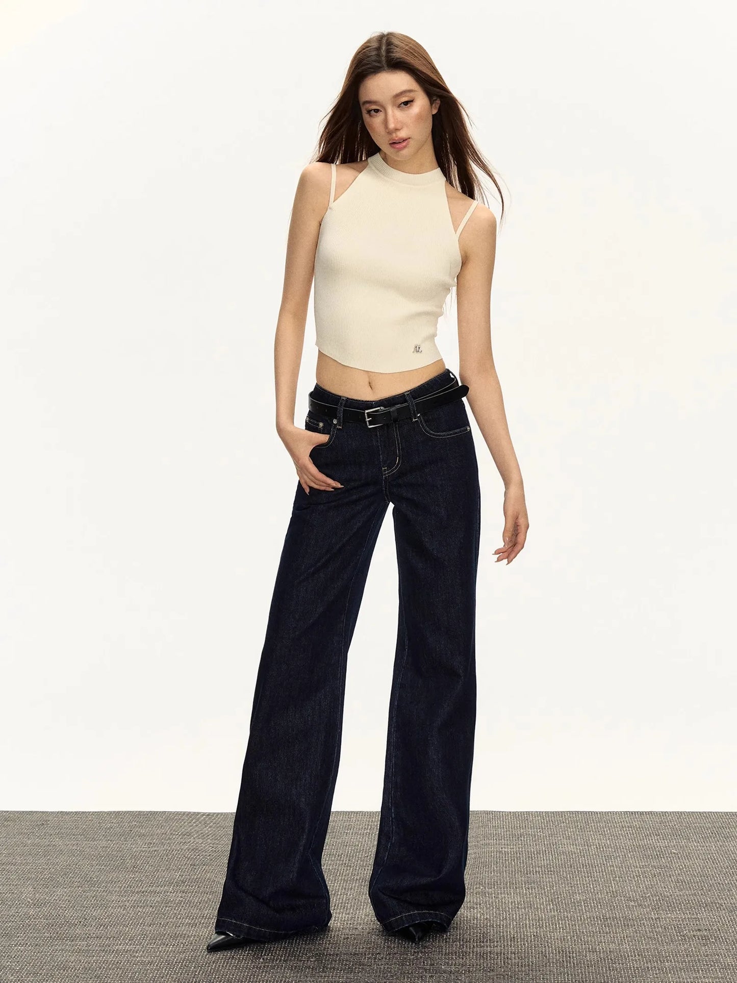 High Slim Fit Jeans