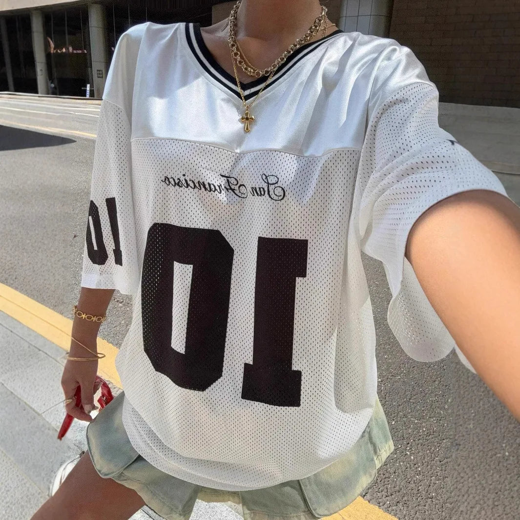 Spice Girl Letter Printing Casual T-Shirt