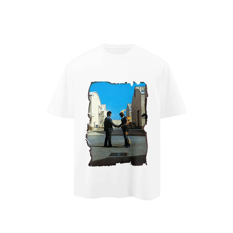 Pink Rock Band High Quality T-Shirt