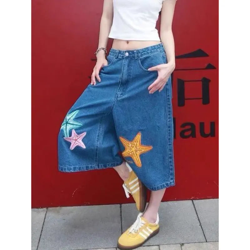 Vintage High Waisted Denim Shorts