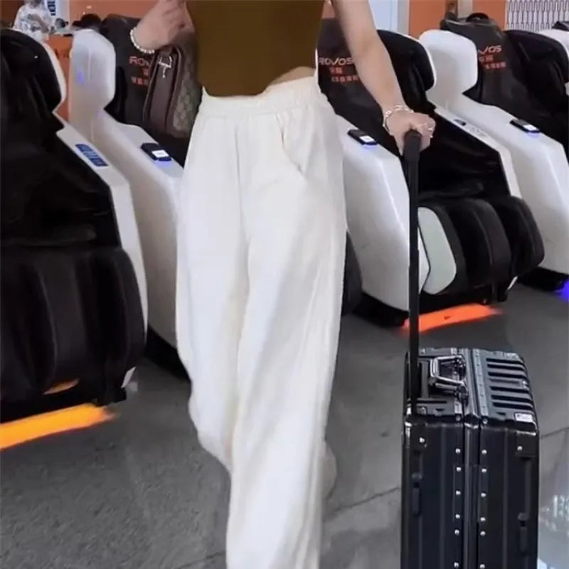 Versatile High Waist Slim Casual Pants
