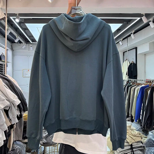 Cozy Cotton Hooded Zipper Hoodie