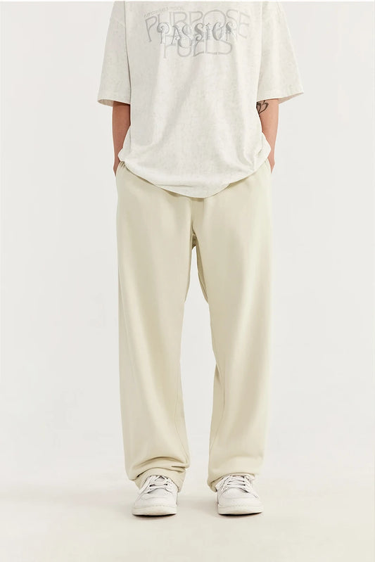 Trendy Loose Fit Heavyweight Straight Leg