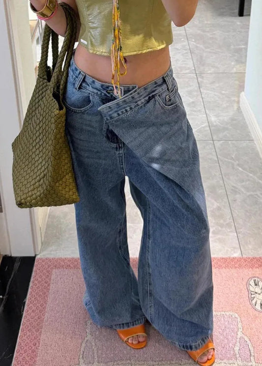 Light Wash High Waist Jeans