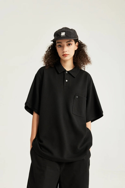 Classic Heavyweight Pique Polo T-shirt