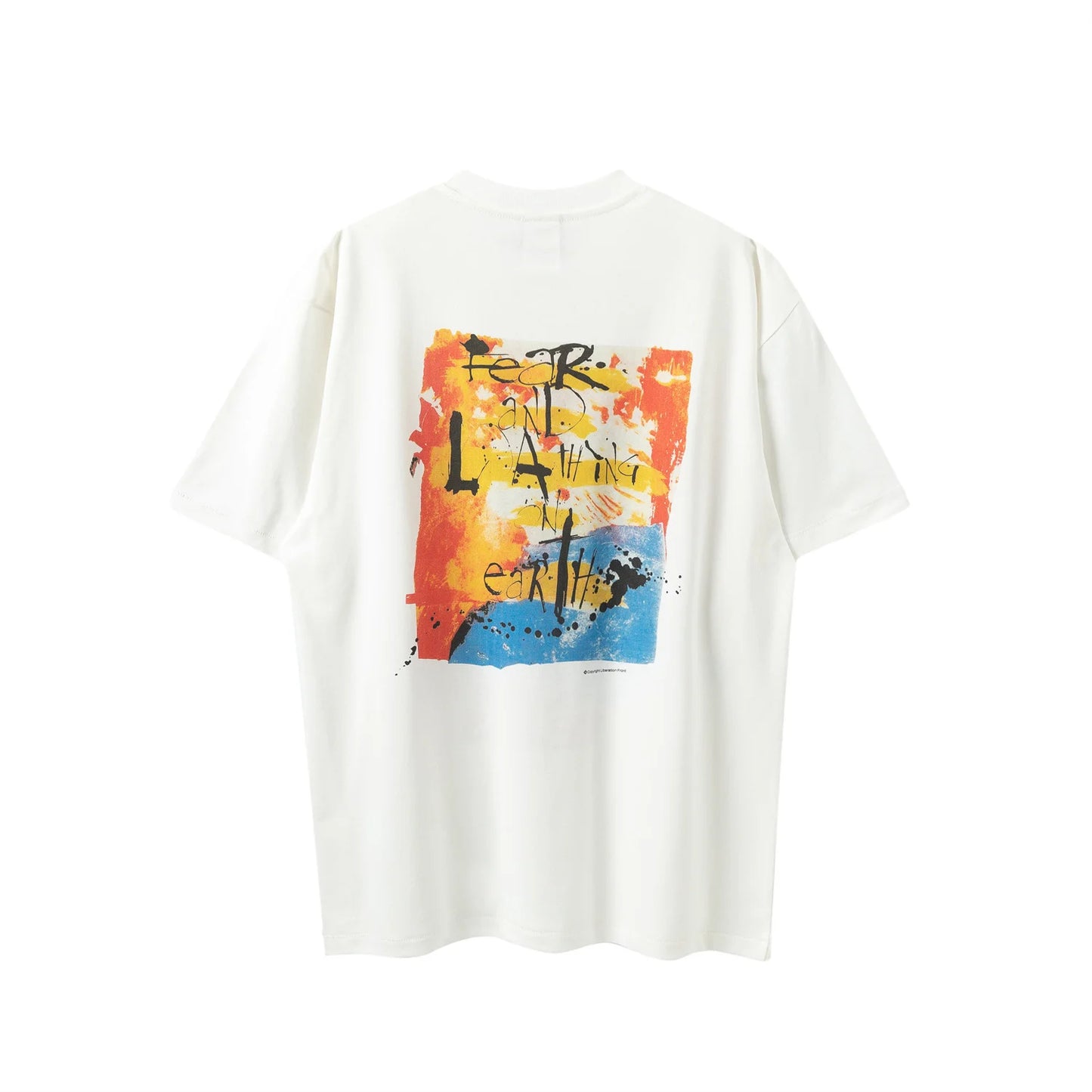 Retro Graffiti Print High Street T-Shirt