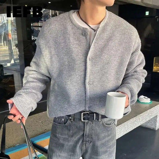 Knit Korean Style Loose Cardigan Sweater