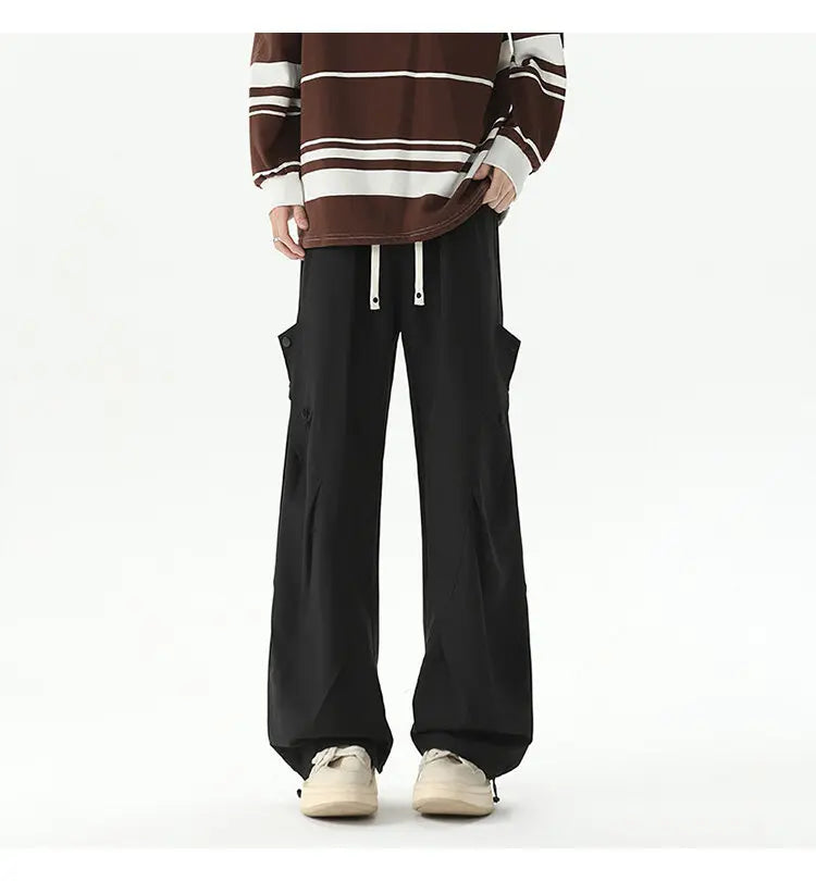 Vintage Grey Baggy Y2K Joggers Pants