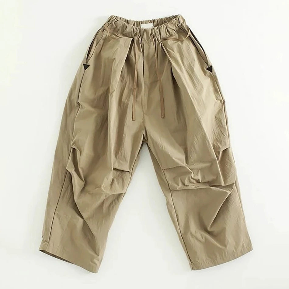 Flowy Wide Leg Elastic Waist Pants