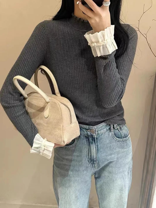 Cozy Knit Turtleneck Sweater