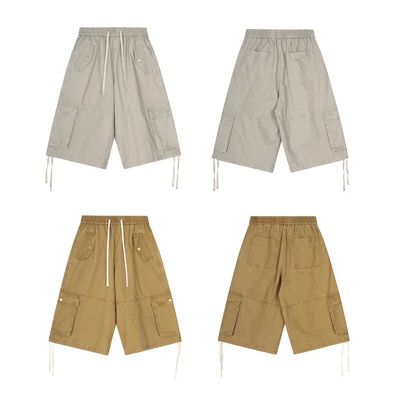 Loose Wide Leg Cargo Pants