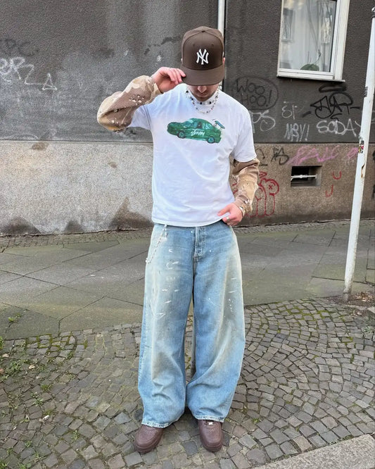 Vintage Gothic Racing Car T-Shirt