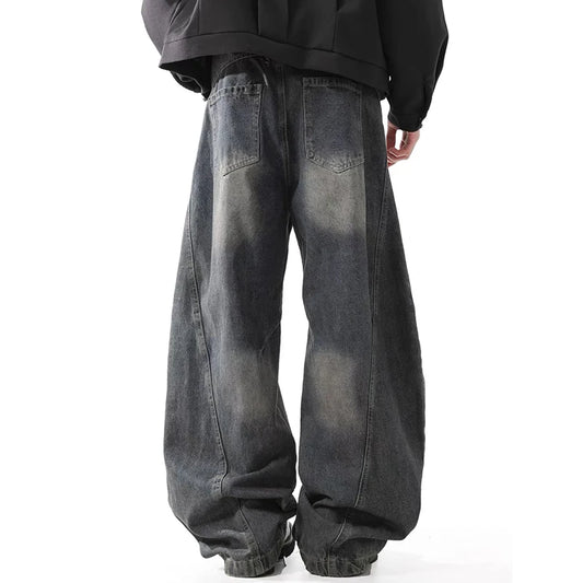 Vintage Oversize Wide Leg Denim Jeans