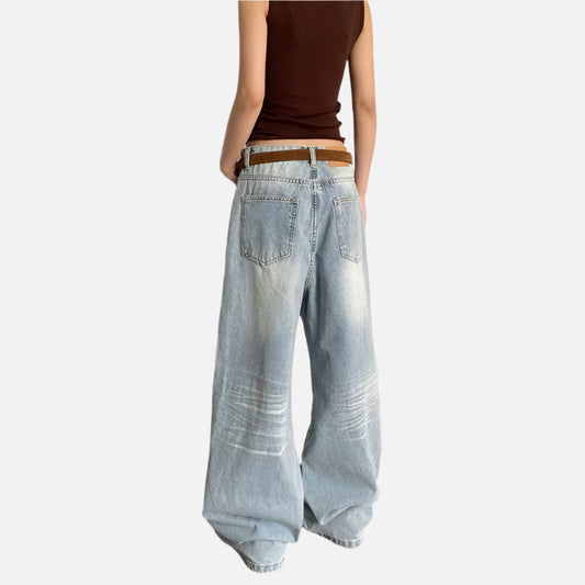 Vintage Y2K Aesthetic Oversize Denim Jeans