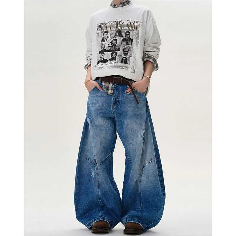 Vintage High Waisted Spring Jeans