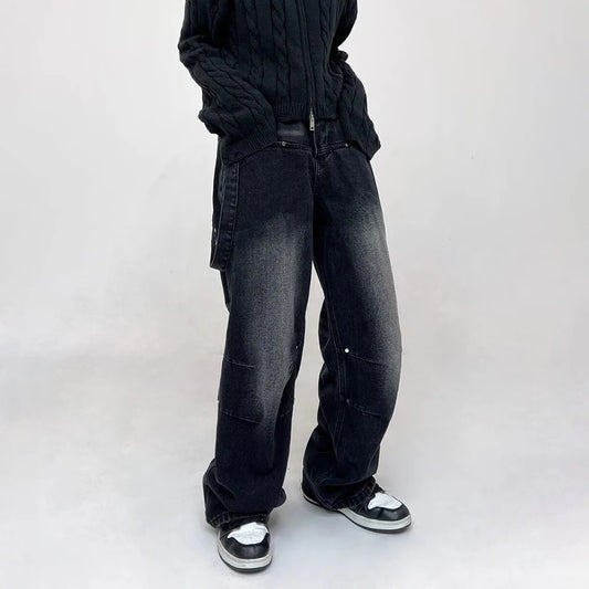 Vintage Yellow Mud Worn Workwear Jeans