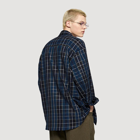 Classic Plaid Oversized Casual American Shirt