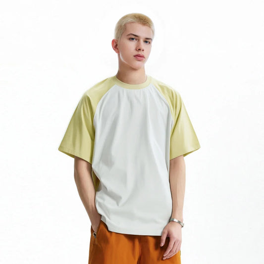 Breathable Quick Dry Color Block T-Shirt