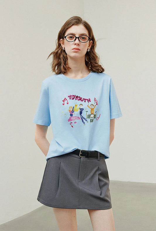 Stylish Short Sleeve T-Shirt