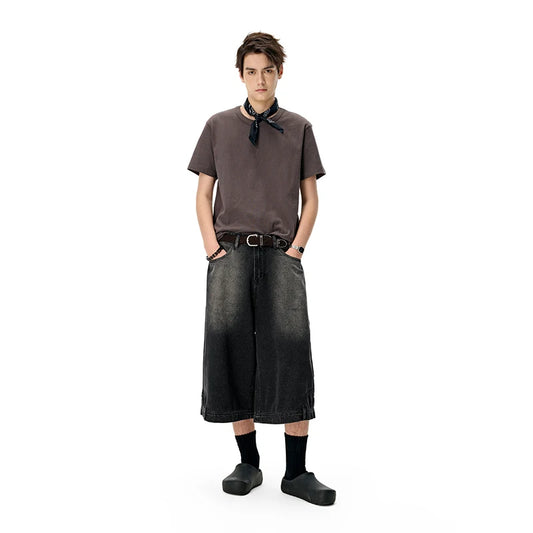 Denim Shorts Trendy Straight