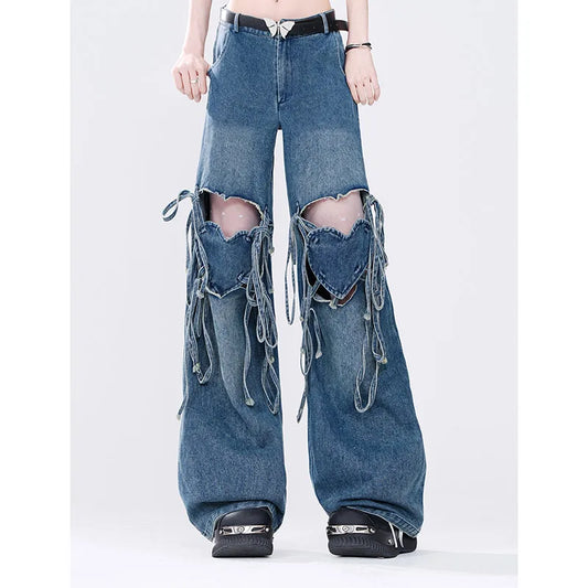 Vintage High Rise Wide Leg Jeans