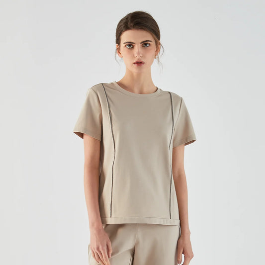 Mercerized Cotton Vintage T-Shirt