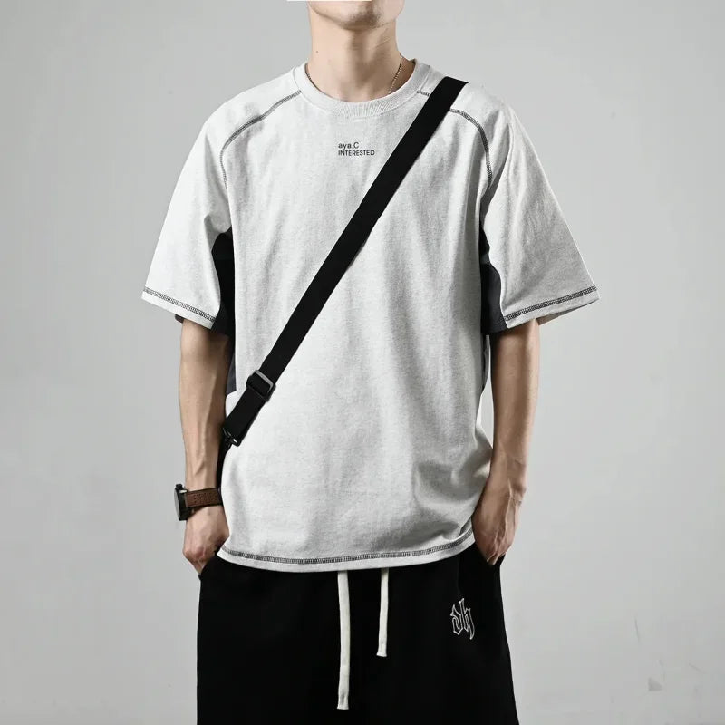 Stylish Patchwork Summer T-Shirt