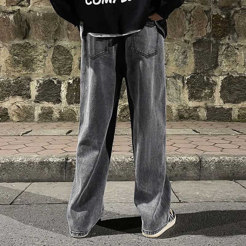 High Street Korean Style Loose Jeans