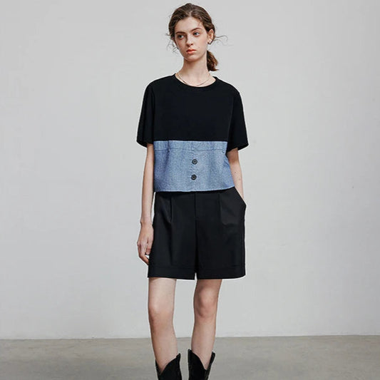 Stylish Women's Short-Sleeved T-Shirt