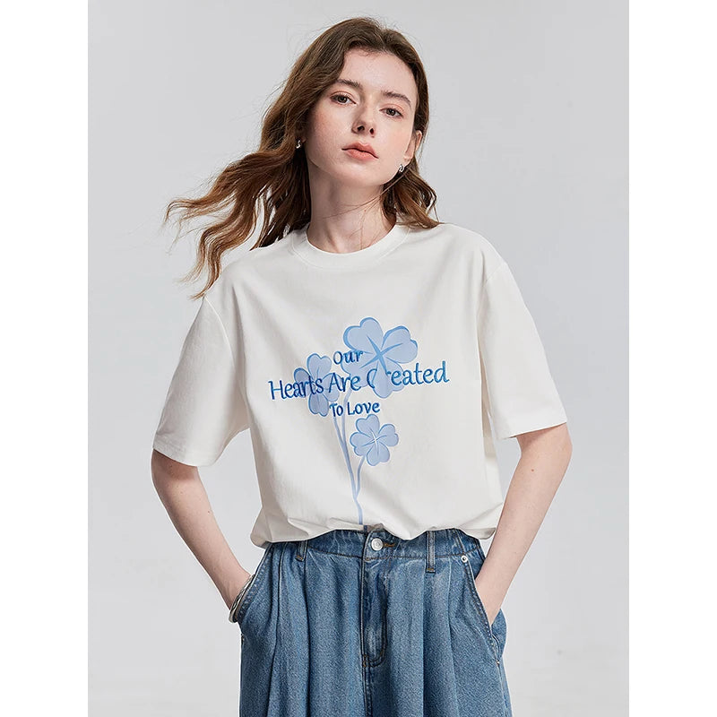 Stylish Short Sleeve Graphic T-Shirt