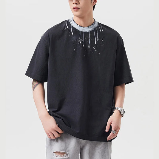 Loose Fit Casual Cotton T-Shirt