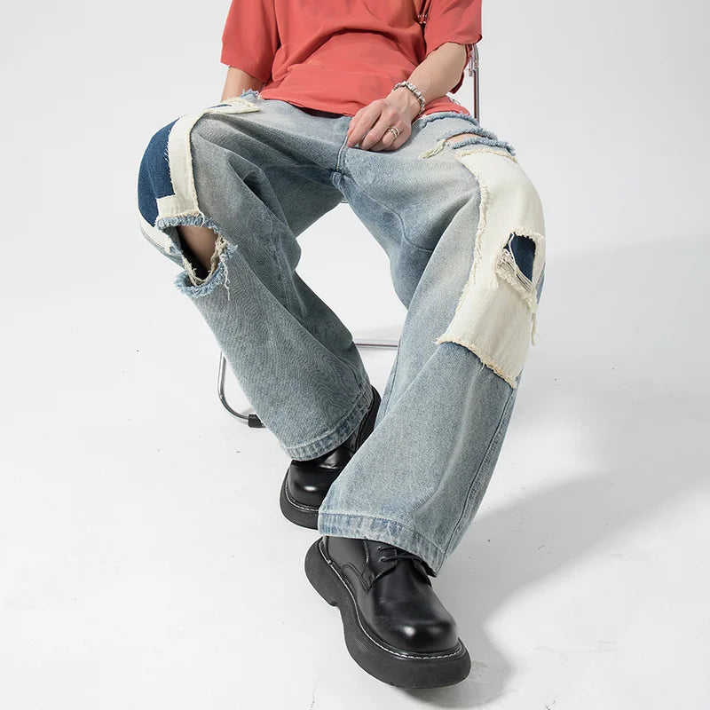 High Street Casual Beggar Jeans