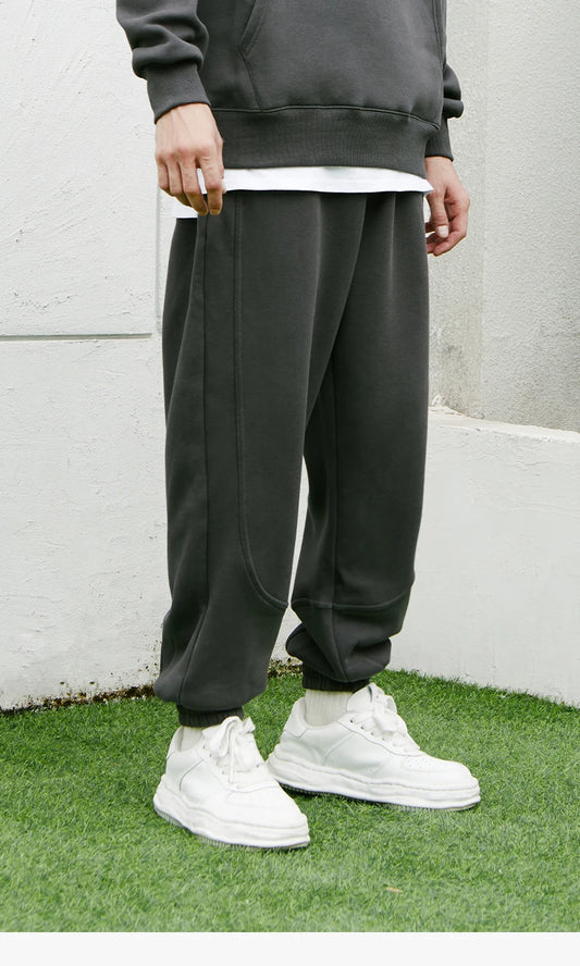 Warm Fleece Loose Fit Joggers Pants