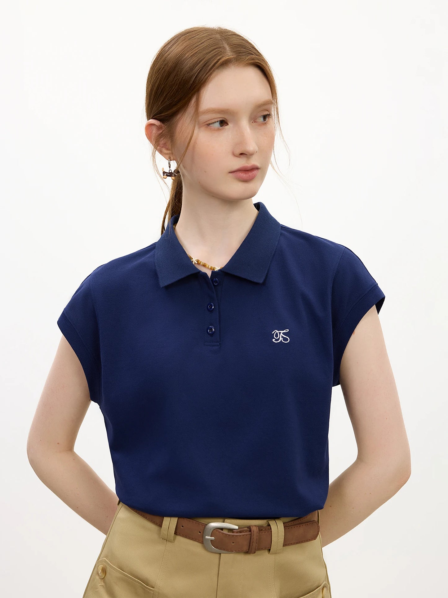 Comfortable Youthful Sporty Linen Blend T-Shirt